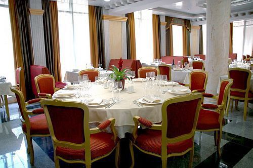 Restaurangen av Actor Business Hotel i Budapest